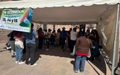 SAN LUIS SUPERA 8 MIL VACUNAS EN MACRO MÓDULOS