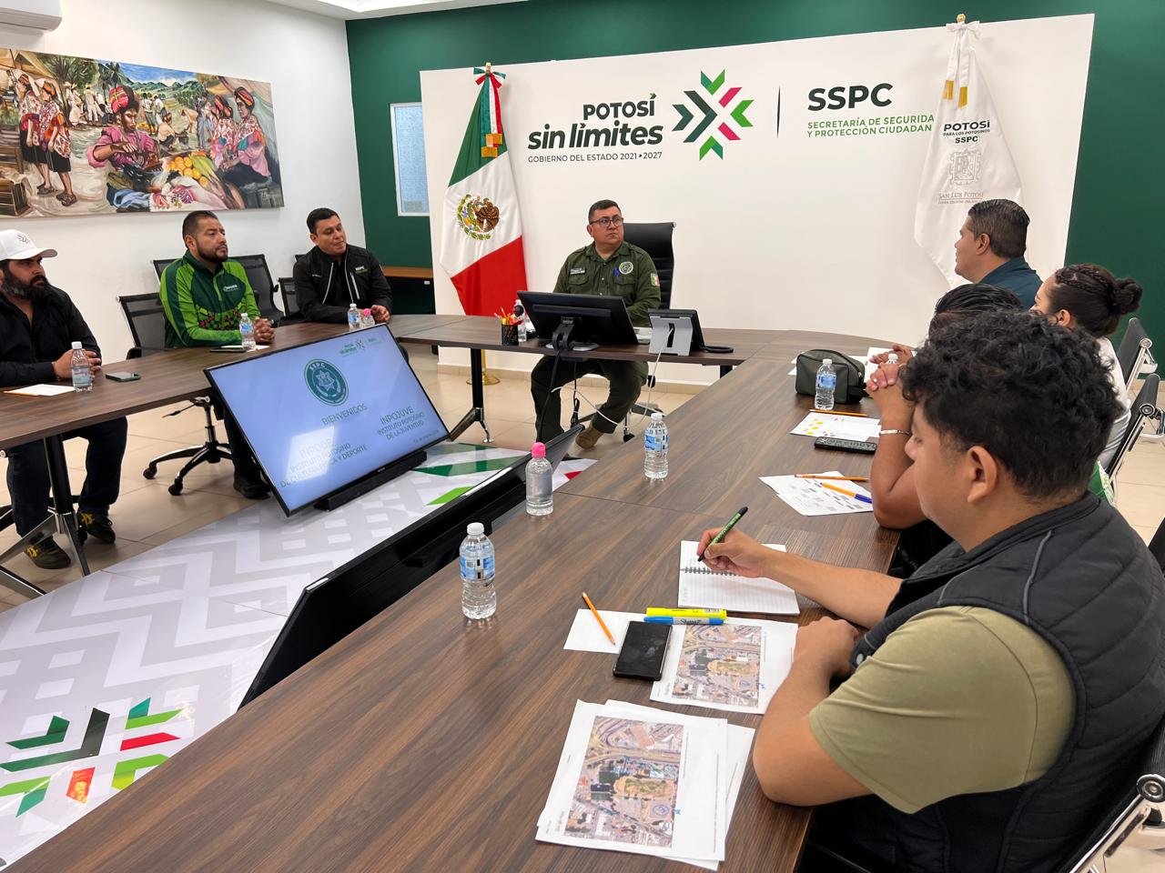 COORDINA GOBIERNO ESTATAL PLAN DE SEGURIDAD PARA LA COPA POTOSÍ 2026