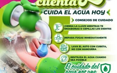 ESTADO IMPULSA CULTURA DEL AGUA ANTE TEMPORADA DE CALOR