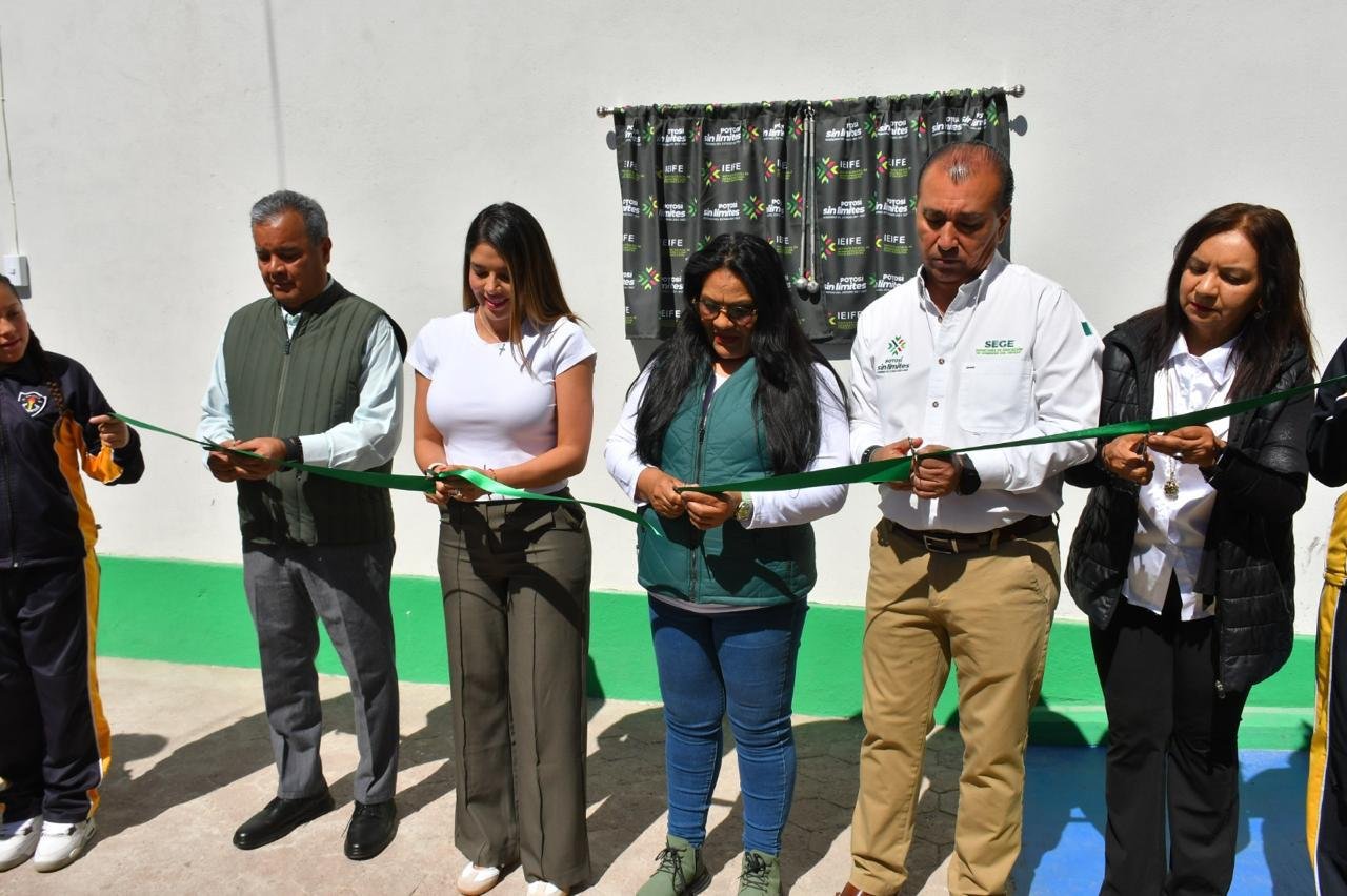GOBIERNO ESTATAL FORTALECE INFRAESTRUCTURA EDUCATIVA