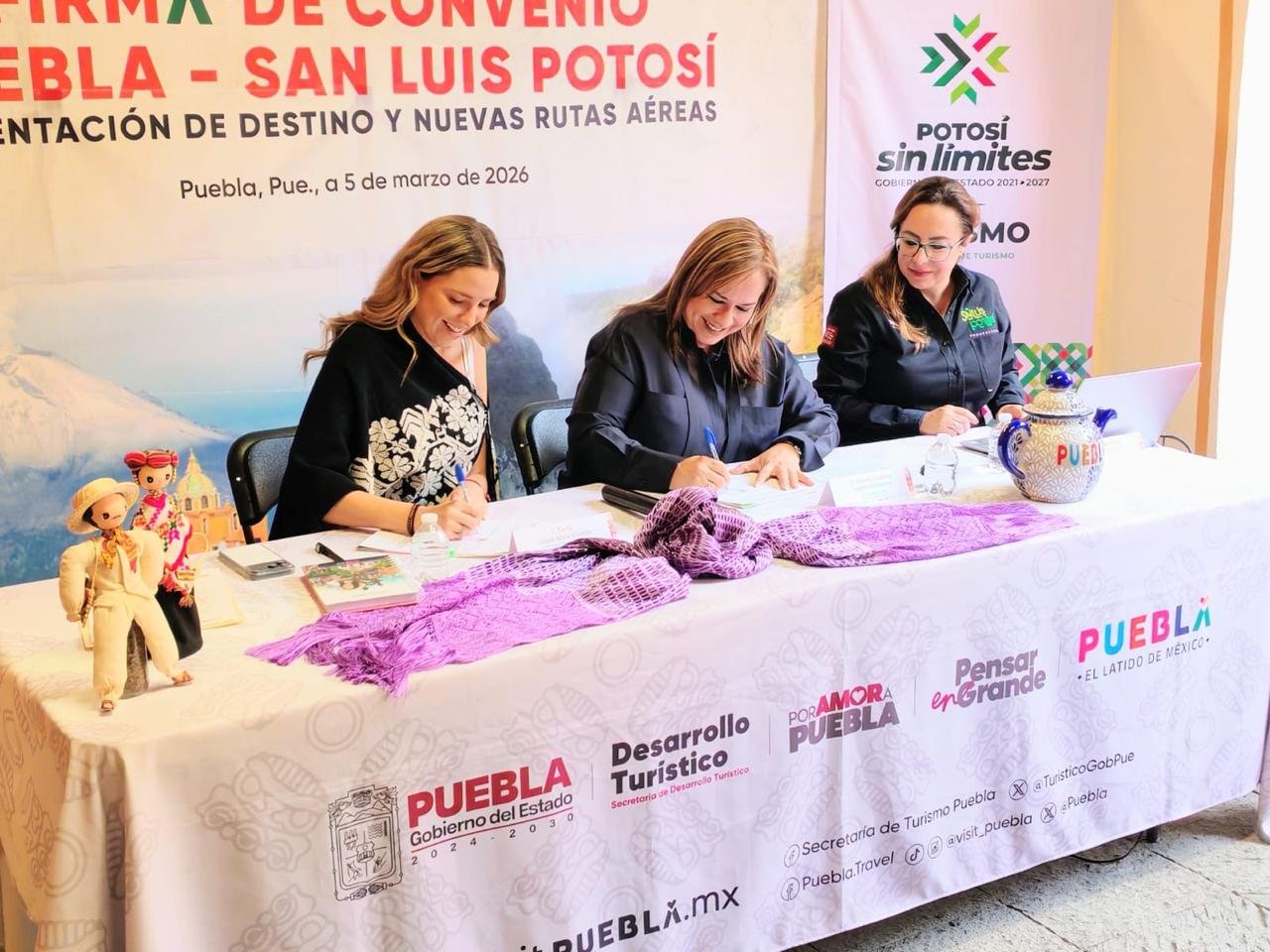 GOBIERNO ESTATAL FORTALECE LAZOS TURÍSTICOS CON PUEBLA