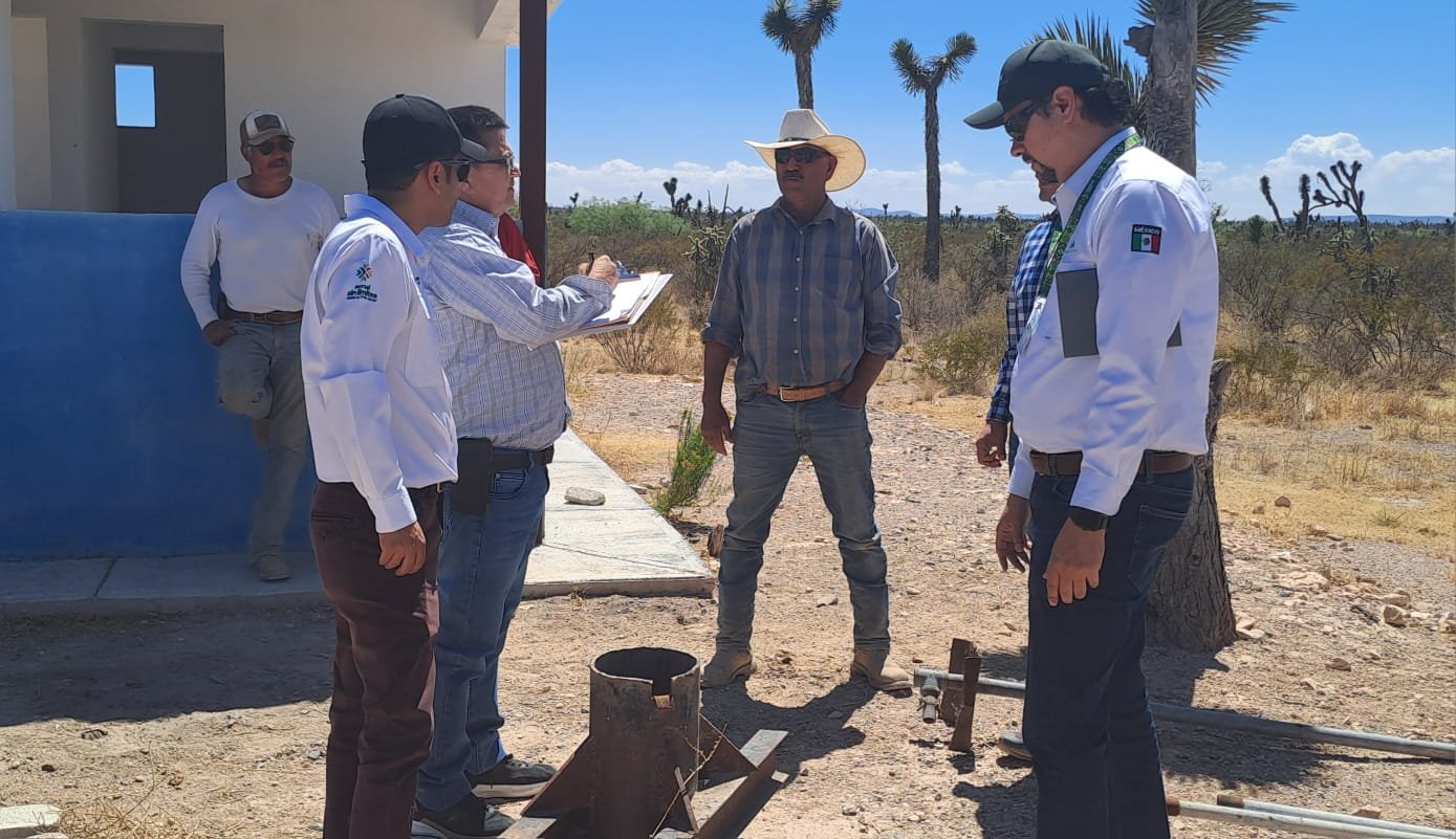 GOBIERNO ESTATAL IMPULSA ABASTO DE AGUA EN REAL DE CATORCE CON NUEVOS PROYECTOS
