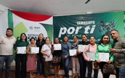 GOBIERNO ESTATAL IMPULSA CAPACITACIÓN EN TAMASOPO