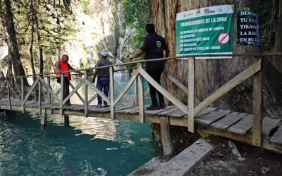 GOBIERNO ESTATAL SUPERVISA PARAJES DE LA HUASTECA RUMBO A SEMANA SANTA