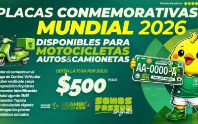 PLACAS MUNDIALISTAS PARA MOTOS YA ESTÁN DISPONIBLES