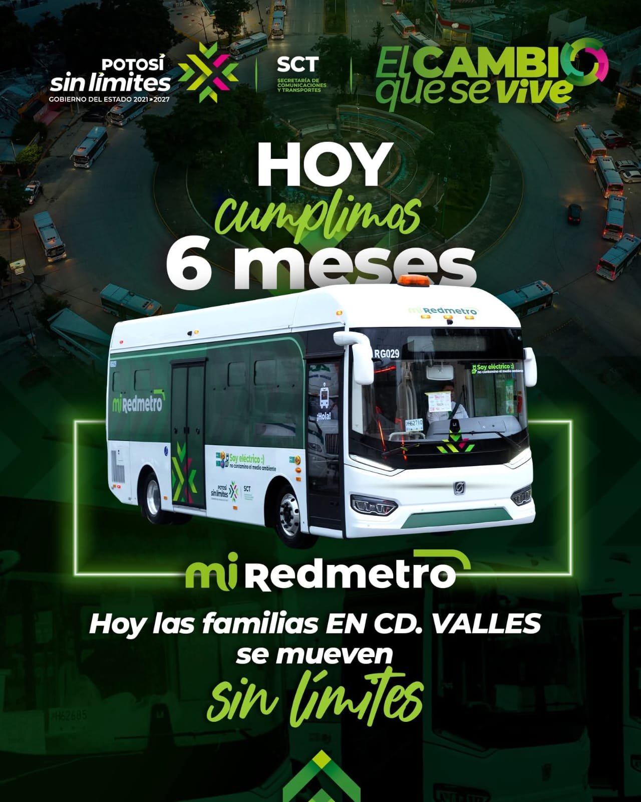 REDMETRO REVOLUCIONA LA MOVILIDAD EN CIUDAD VALLES