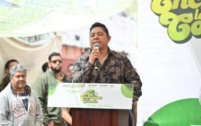RICARDO GALLARDO ENCHULA LA COLONIA LOMAS DEL MEZQUITAL