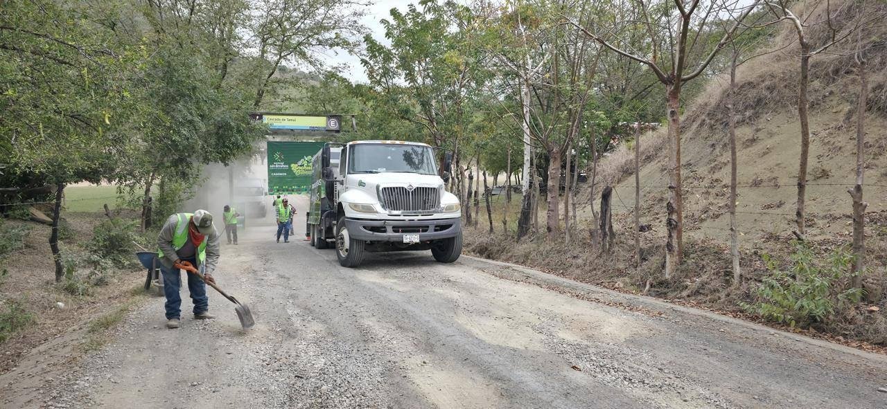 RICARDO GALLARDO FORTALECE CAMINOS