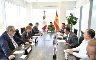 RICARDO GALLARDO FORTALECE RELACIÓN INSTITUCIONAL CON ESPAÑA