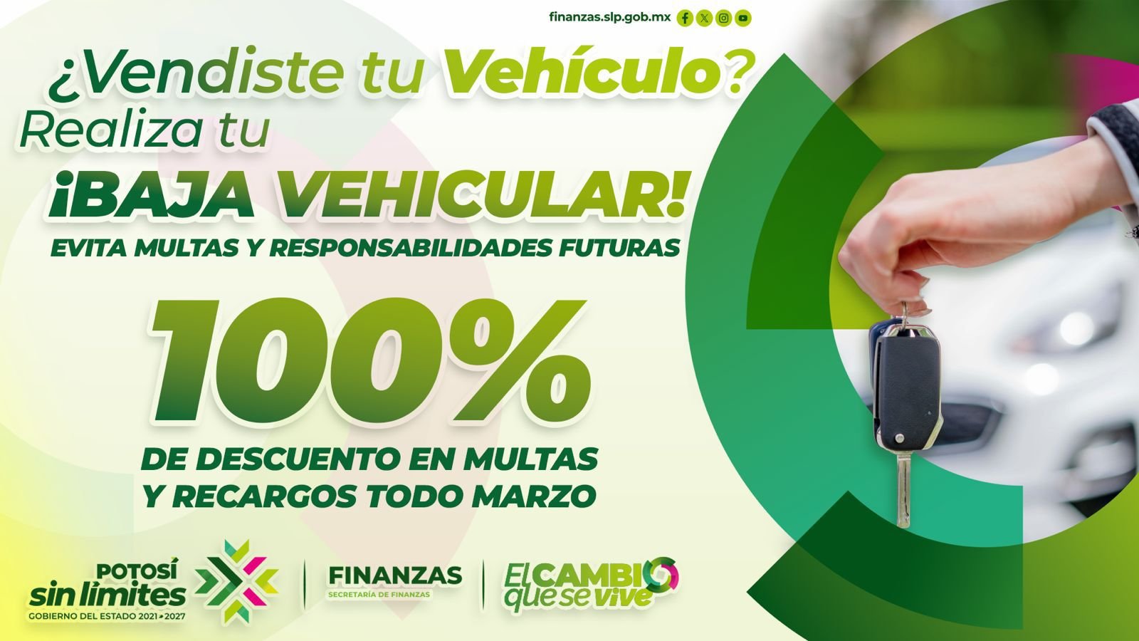 SEFIN LLAMA A DAR DE BAJA VEHÍCULOS ANTES DE VENDERLOS