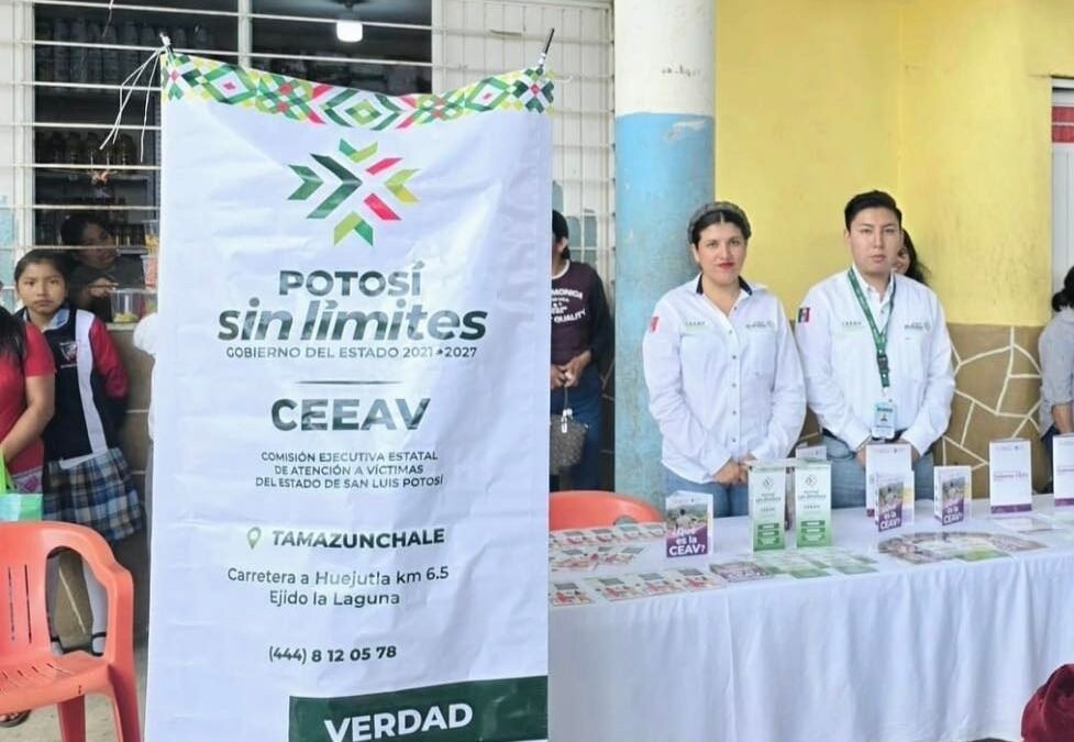 COMISIÓN EJECUTIVA ESTATAL DE ATENCIÓN A VÍCTIMAS LLEVA SERVICIOS A TAMAZUNCHALE