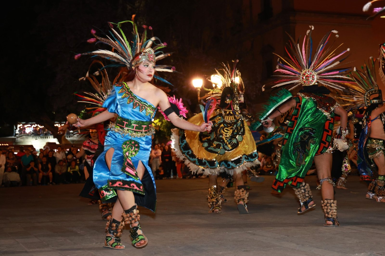 ESTADO IMPULSA TRADICIONES CON QUEMA DE JUDAS Y DANZA AZTECA