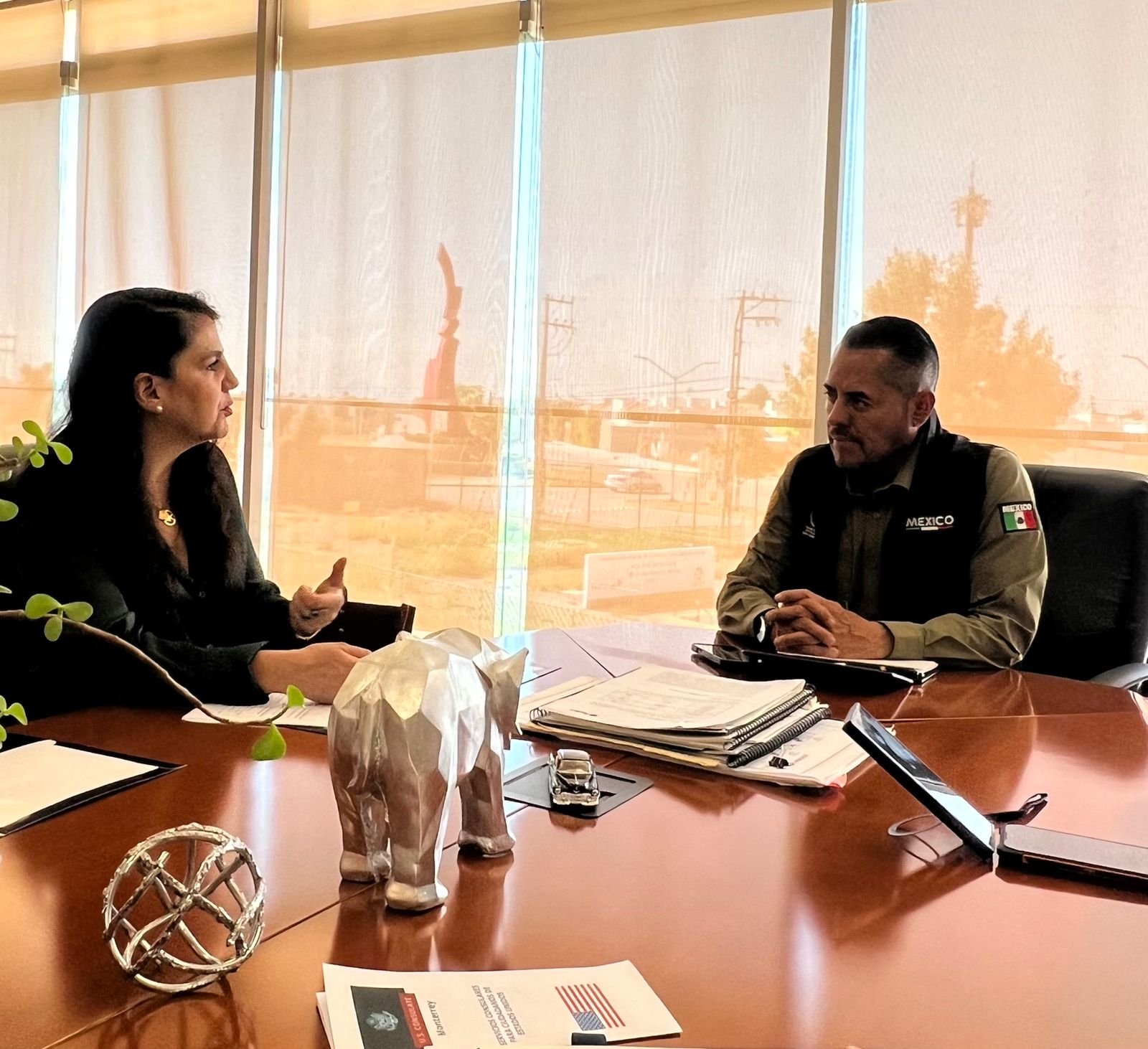 ESTADO CONSOLIDA LAZOS CON CONSULADO DE ESTADOS UNIDOS