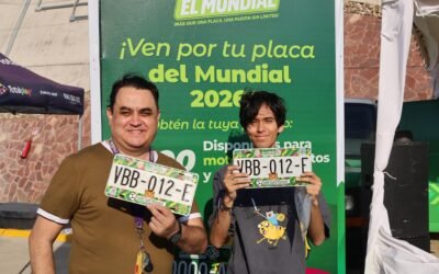 SAN LUIS VIVE FIEBRE FUTBOLERA CON PLACAS MUNDIALISTAS