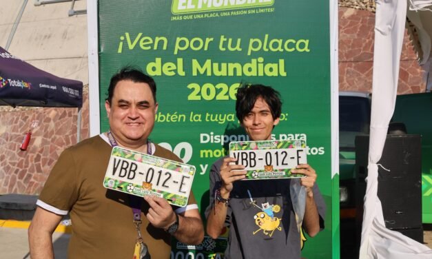 SAN LUIS VIVE FIEBRE FUTBOLERA CON PLACAS MUNDIALISTAS