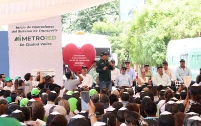 RED METRO FACILITARÁ LA MOVILIDAD DE MÁS FAMILIAS EN LA HUASTECA POTOSINA