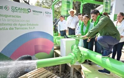 RICARDO GALLARDO REFUERZA INFRAESTRUCTURA HÍDRICA QUE GARANTIZA AGUA A LAS FAMILIAS POTOSINAS