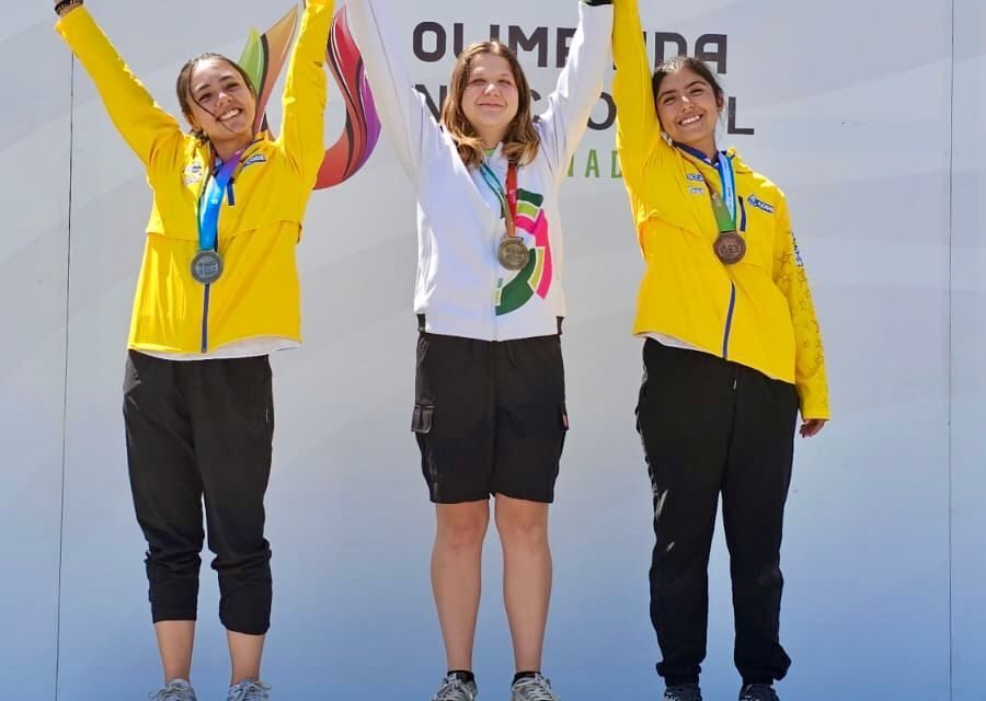 SAN LUIS CELEBRA TRIPLE ORO EN TIRO CON ARCO