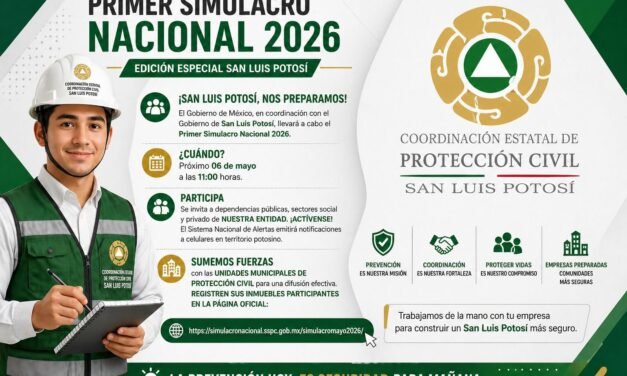 SAN LUIS REGISTRA AMPLIA PARTICIPACIÓN EN PRIMER SIMULACRO NACIONAL 2026