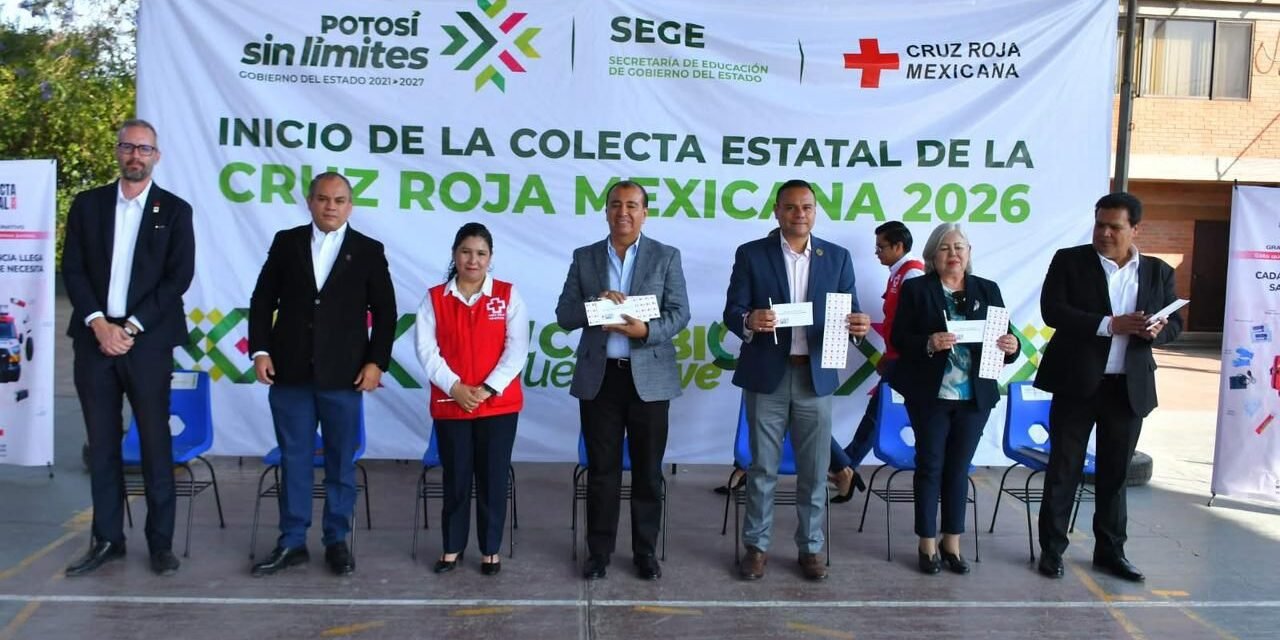 ESTADO ARRANCA COLECTA DE LA CRUZ ROJA MEXICANA