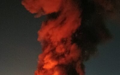 GOBIERNO ESTATAL SUMA ESFUERZOS EN CONTROL DE INCENDIO EN RECICLADORA DE VILLA DE POZOS