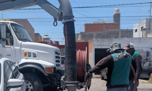 ESTADO REFUERZA LIMPIEZA DE DRENAJES ANTE TEMPORADA DE LLUVIAS