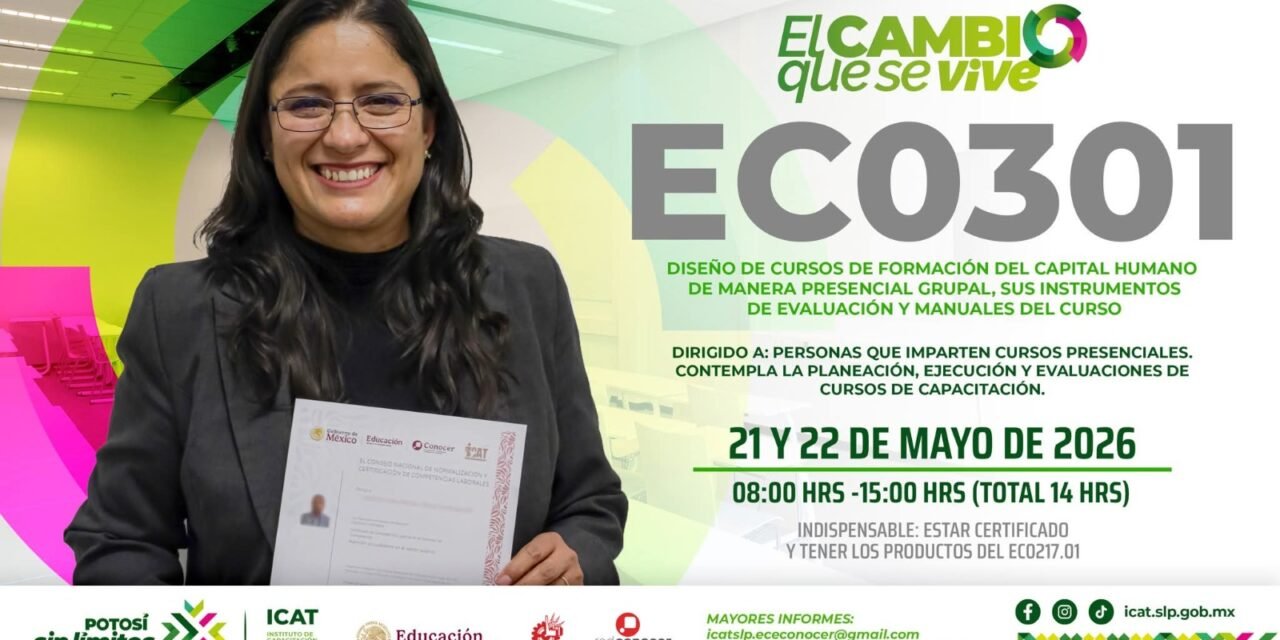 ESTADO IMPULSA FORMACIÓN DE INSTRUCTORES PARA FORTALECER EL CAPITAL HUMANO