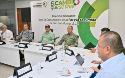 RICARDO GALLARDO CONSOLIDA ESTRATEGIA DE SEGURIDAD EN LA HUASTECA POTOSINA
