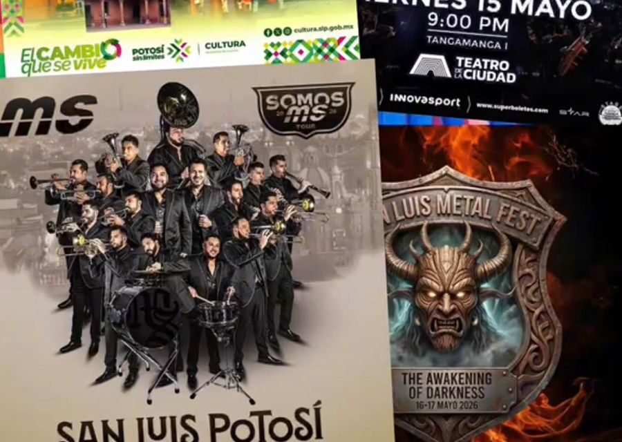 SAN LUIS POTOSÍ SE LLENA DE MÚSICA, CULTURA Y ENTRETENIMIENTO