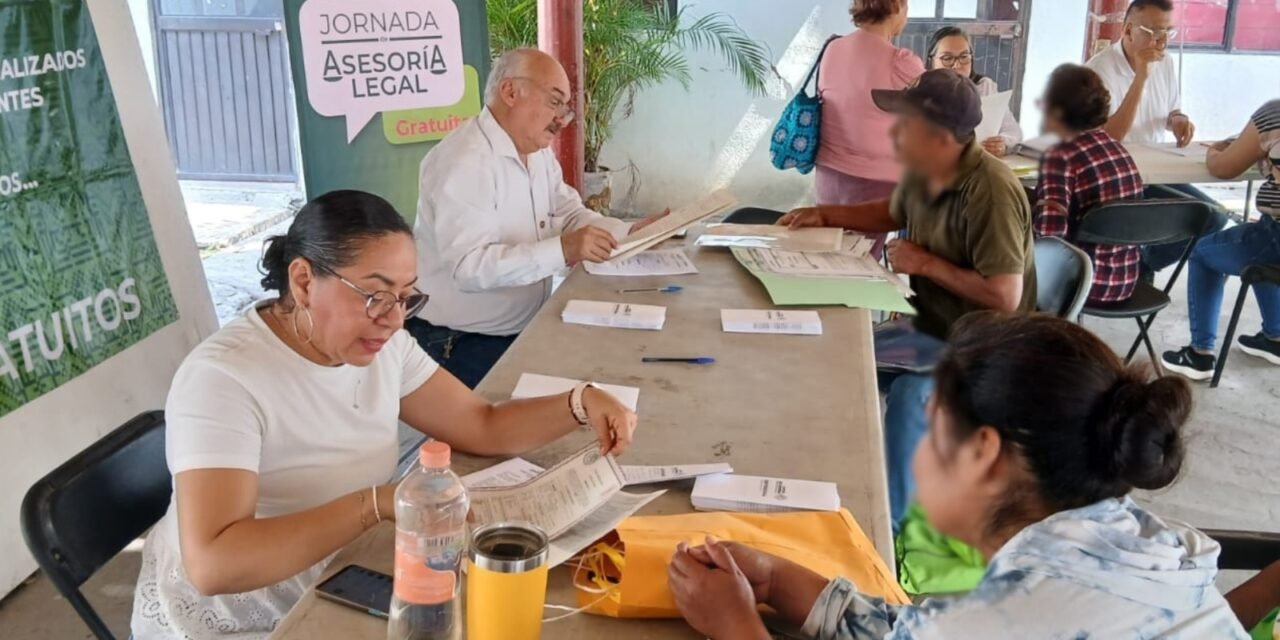 GOBIERNO ESTATAL ACERCA JUSTICIA Y ASESORÍA LEGAL A MÁS POTOSINOS