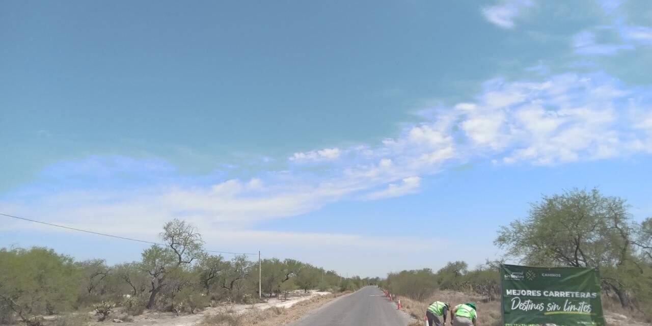GOBIERNO ESTATAL FORTALECE CAMINO VILLA JUÁREZ-RIOVERDE