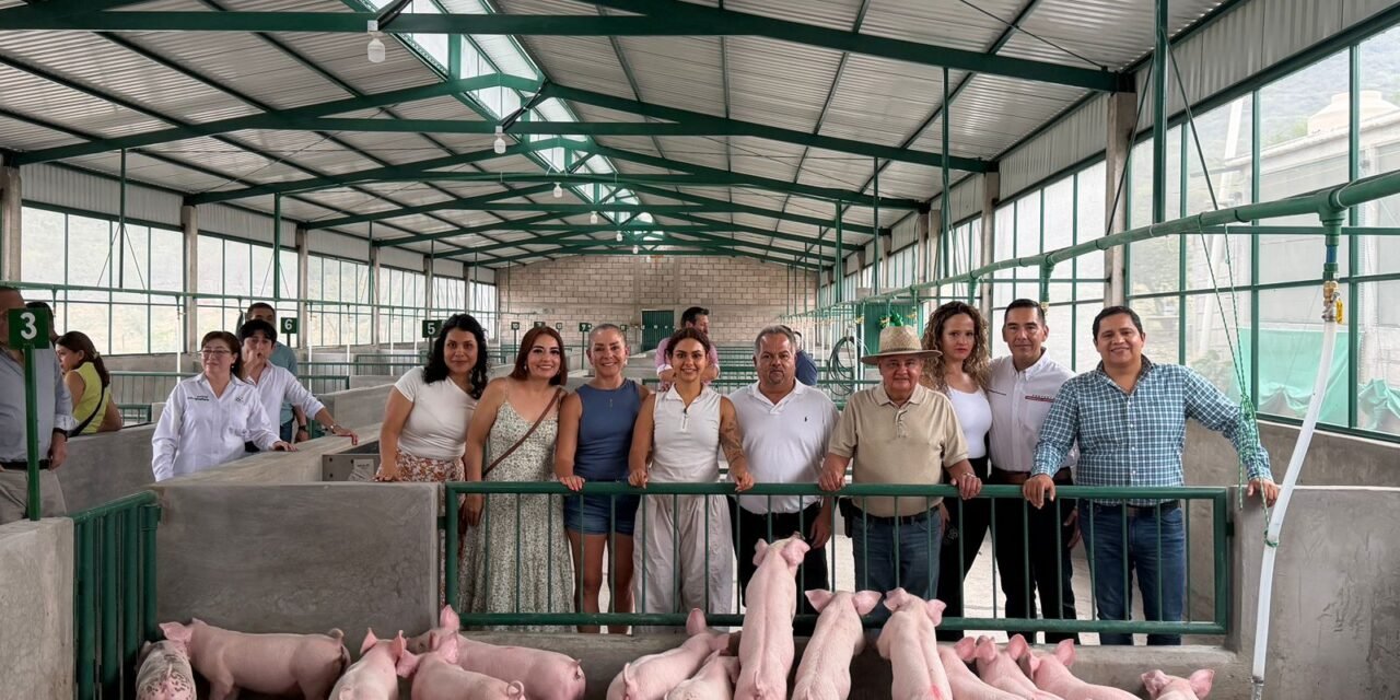 GOBIERNO ESTATAL FORTALECE PROYECTOS PRODUCTIVOS CON NUEVA GRANJA PORCÍCOLA
