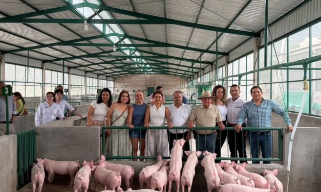 GOBIERNO ESTATAL FORTALECE PROYECTOS PRODUCTIVOS CON NUEVA GRANJA PORCÍCOLA