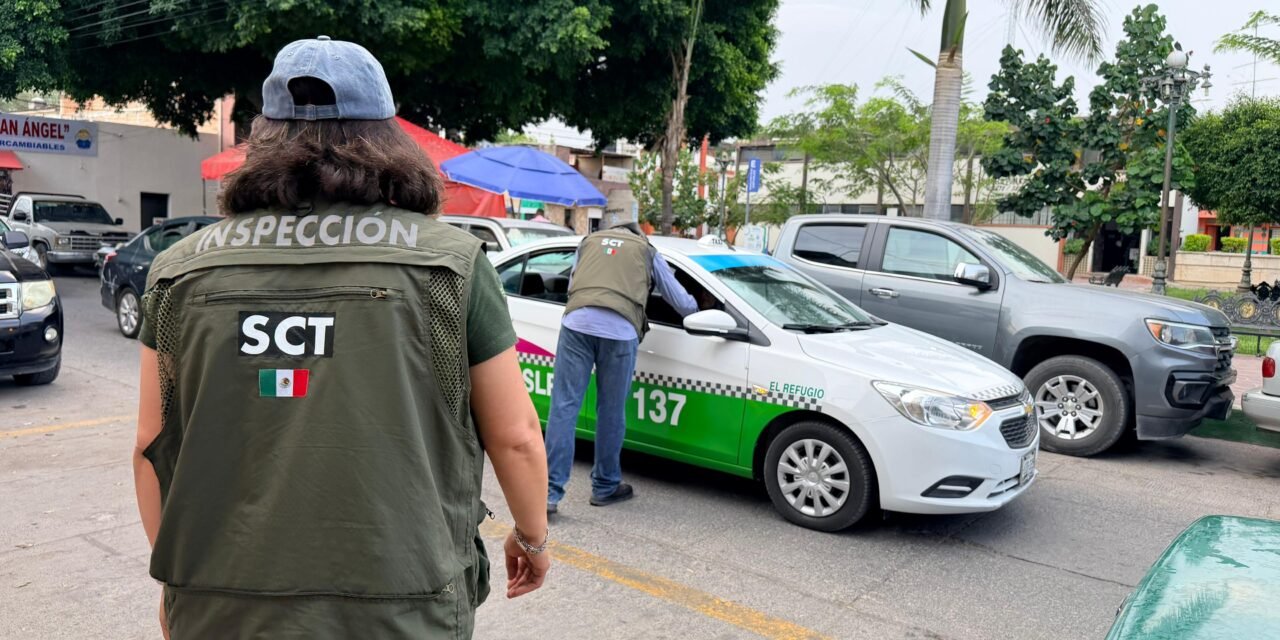 GOBIERNO ESTATAL INICIA REVISTA AL TRANSPORTE PÚBLICO EN LA ZONA MEDIA