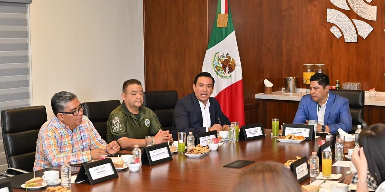 GOBIERNO ESTATAL REFUERZA COORDINACIÓN CON MUNICIPIOS PARA FORTALECER LA SEGURIDAD