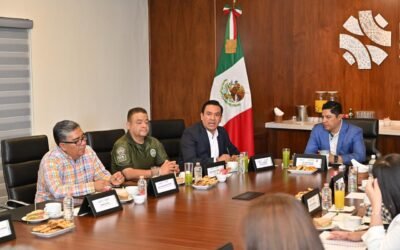 GOBIERNO ESTATAL REFUERZA COORDINACIÓN CON MUNICIPIOS PARA FORTALECER LA SEGURIDAD