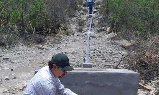 GOBIERNO ESTATAL SUPERVISA AVANCE DE SISTEMA DE AGUA EN CIUDAD DEL MAÍZ