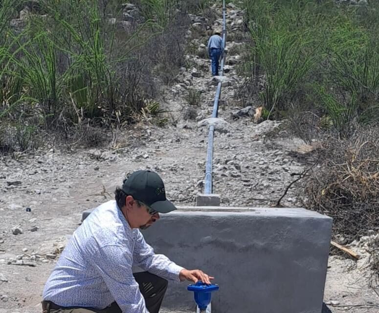 GOBIERNO ESTATAL SUPERVISA AVANCE DE SISTEMA DE AGUA EN CIUDAD DEL MAÍZ