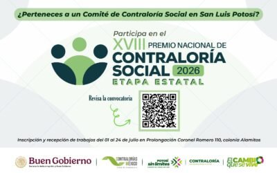 GOBIERNO ESTATAL FORTALECE PARTICIPACIÓN CIUDADANA Y RENDICIÓN DE CUENTAS