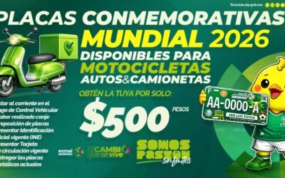 MOTOCICLISTAS SE ACTUALIZAN CON PLACAS MUNDIALISTAS