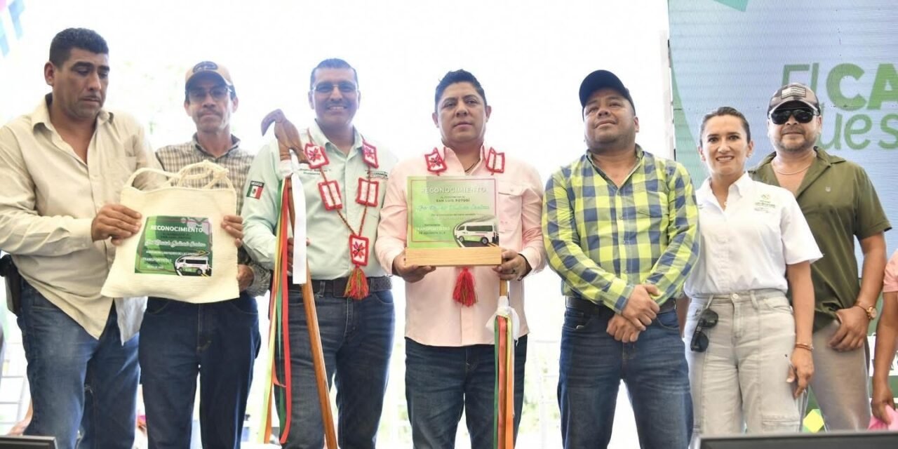 RICARDO GALLARDO ANUNCIA INVERSIÓN DE 200 MILLONES DE PESOS  EN MOVILIDAD Y OBRAS EN AQUISMÓN