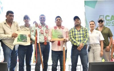 RICARDO GALLARDO ANUNCIA INVERSIÓN DE 200 MILLONES DE PESOS  EN MOVILIDAD Y OBRAS EN AQUISMÓN