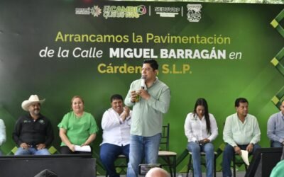 RICARDO GALLARDO IMPULSA LA MOVILIDAD EN CÁRDENAS CON OBRAS VIALES