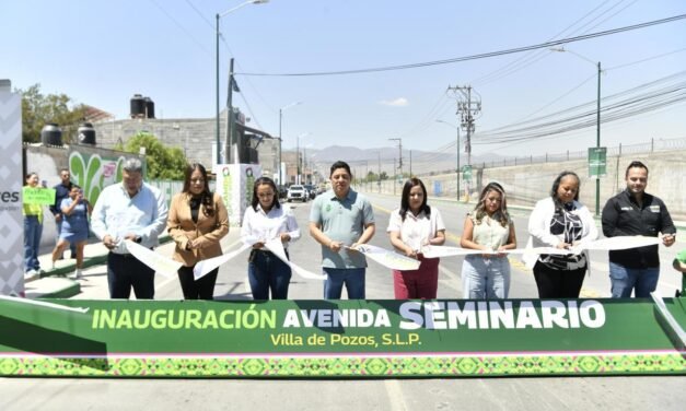 TODO EL APOYO A VILLA DE POZOS: GOBERNADOR ENTREGA NUEVAS OBRAS
