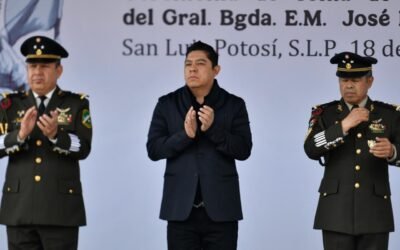 RECONOCEN MANDOS MILITARES A RICARDO GALLARDO POR RESULTADOS HISTÓRICOS EN SEGURIDAD