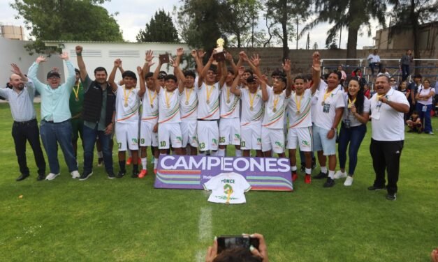 SAN LUIS POTOSÍ CONSIGUE PRIMER LUGAR EN EL FÚTBOL FEMENIL Y VARONIL