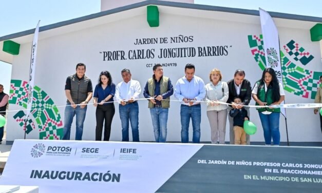 RICARDO GALLARDO CONSOLIDA INFRAESTRUCTURA EDUCATIVA