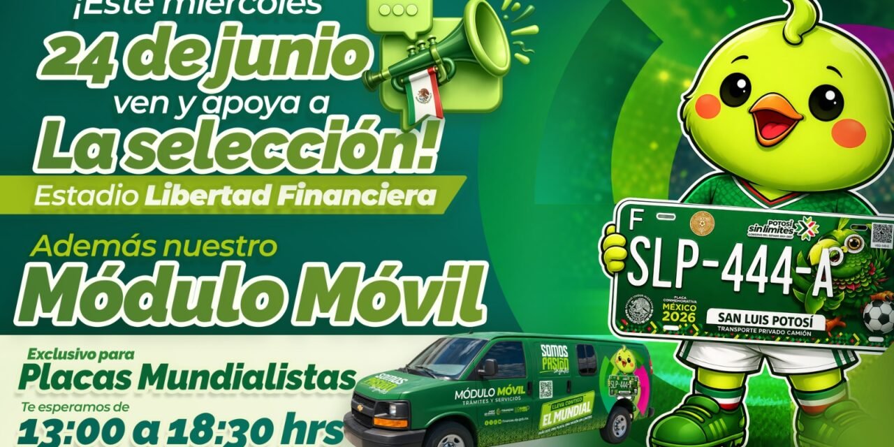 LLEGAN LAS PLACAS MUNDIALISTAS AL ESTADIO LIBERTAD FINANCIERA