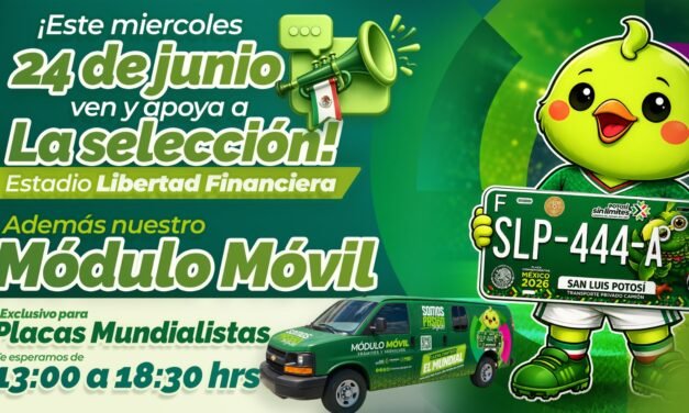 LLEGAN LAS PLACAS MUNDIALISTAS AL ESTADIO LIBERTAD FINANCIERA