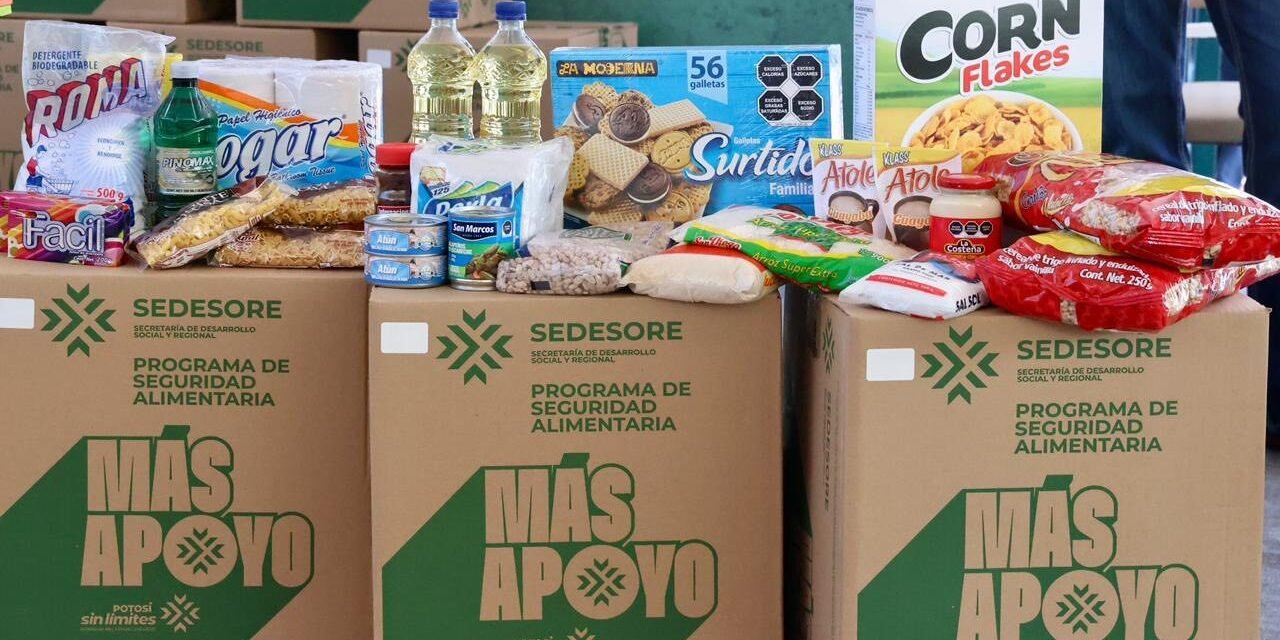 RICARDO GALLARDO FORTALECE ENTREGA DE APOYOS SOCIALES PARA SAN LUIS